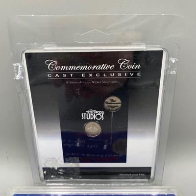 LOT 206 B: Disney Coins: Hollywood Studios Star Tours Commemorative Coin, Holiday Celebrations Independence Day 2001 Limited Edition...
