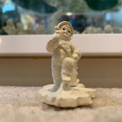 LOT 207 B: Large Department 56 Snowbabies Village Collection