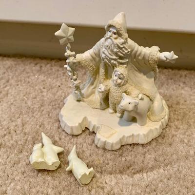 LOT 208 B: Large Department 56 Snowbabies Village Collection