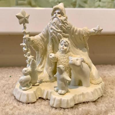 LOT 208 B: Large Department 56 Snowbabies Village Collection