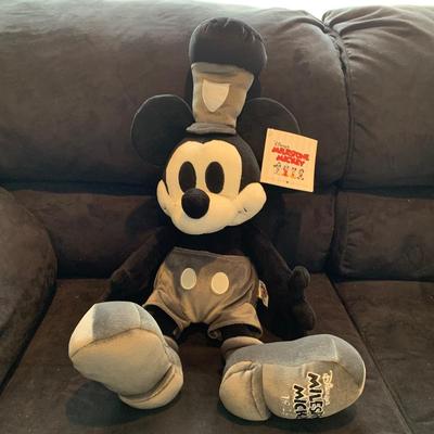 LOT 213 A: Disney's Milestone Mickey Limited Edition Stuffed Animal Collection w/ Tags