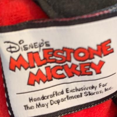 LOT 213 A: Disney's Milestone Mickey Limited Edition Stuffed Animal Collection w/ Tags