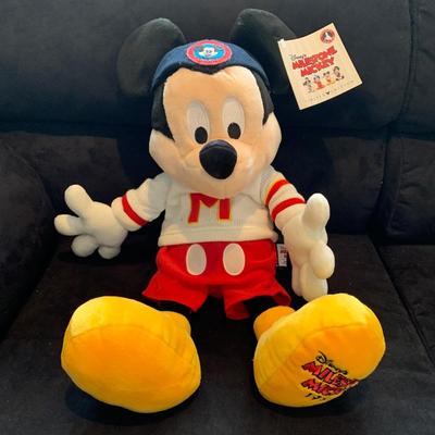 LOT 213 A: Disney's Milestone Mickey Limited Edition Stuffed Animal Collection w/ Tags