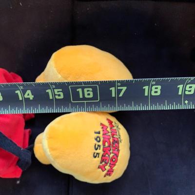 LOT 213 A: Disney's Milestone Mickey Limited Edition Stuffed Animal Collection w/ Tags