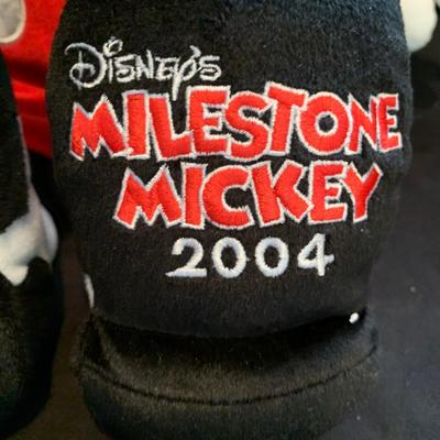 LOT 213 A: Disney's Milestone Mickey Limited Edition Stuffed Animal Collection w/ Tags
