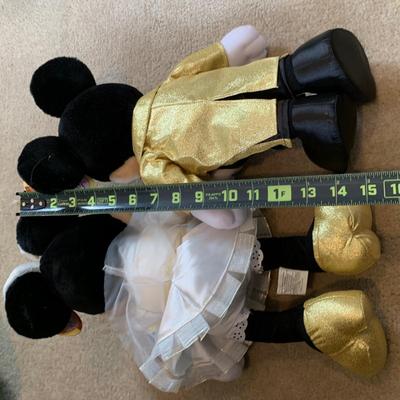 LOT 215 B: Disney Mickey & Minnie Mouse Stuffed Animal Collection w/ Tags