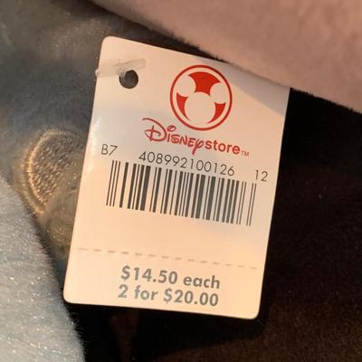 LOT 216 B: Disney Stuffed Animal Collection w Tags: Donald, Daisy, Dumbo, Eeyore, Thumper, & More