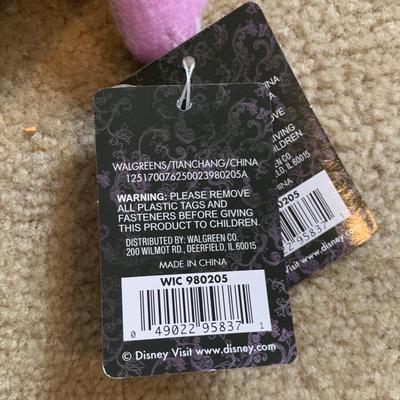 LOT 216 B: Disney Stuffed Animal Collection w Tags: Donald, Daisy, Dumbo, Eeyore, Thumper, & More
