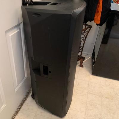 LOT 218 B: Edison Professional 15" Dual PA Bluetooth Speaker System Model #M-7500