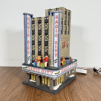 LOT 222B: Department 56 Christmas in the City Series Radio City Music Hall 56.58924 w/ Box