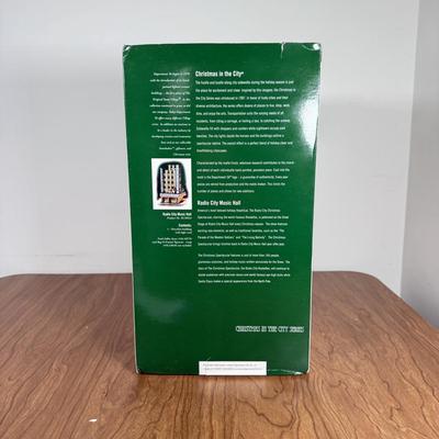 LOT 222B: Department 56 Christmas in the City Series Radio City Music Hall 56.58924 w/ Box