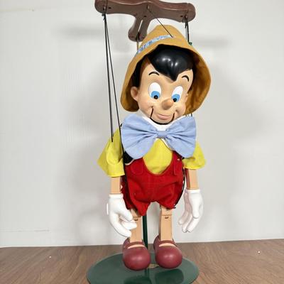 LOT 225B: Disney Classics Pinocchio Puppet w/ Stand