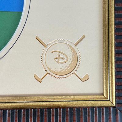 LOT 227B: Limited Edition of 250 Walt Disney World Mickey & Goofy Pins on Golf Course