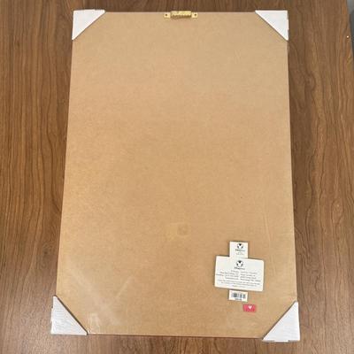 LOT 229B: Disney Home Decor - David Doss Wish You Were Here Beach Print, Minnie Princess Lamp & Canvas Prints