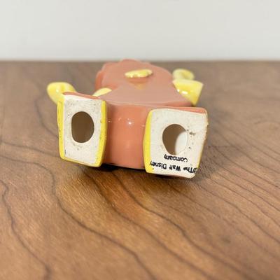 LOT 230B: Disney Trinkets - 2000 Mr. Christmas Cinderella Musical Figure, Sebastian Statue, Pink Glass Slipper, 2002 Beauty and the Beast...