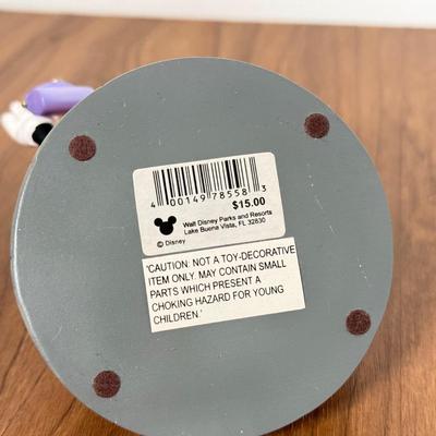 LOT 232B: Disney Parks Minnie & Daisy Shopping Bobblehead Figure, Jim Shore Disney Traditions Minnie Mini Figurine NIP &...