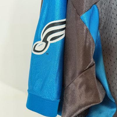 LOT 233B: Philadelphia Soul Collection - #04 Jersey & Football Signed by Jon Bon Jovi, Ron Jaworski Bobbleheads