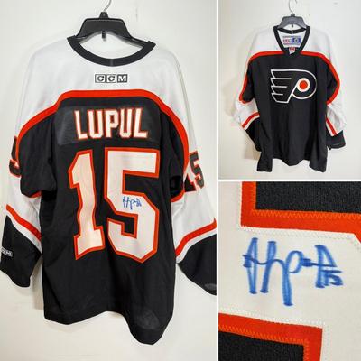 LOT 234B: Signed #15 Joffrey Lupul Philadelphia Flyers Jersey
