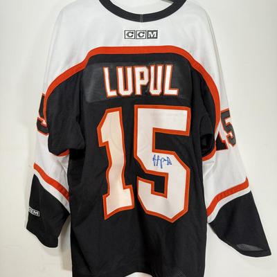 LOT 234B: Signed #15 Joffrey Lupul Philadelphia Flyers Jersey