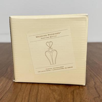 LOT 235B: Lenox Collection w/ Boxes - 2 Classic Medium Candlesticks, Wedding Promises Perfume Bottles, Birthstone Collection November...