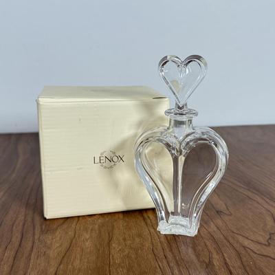 LOT 235B: Lenox Collection w/ Boxes - 2 Classic Medium Candlesticks, Wedding Promises Perfume Bottles, Birthstone Collection November...