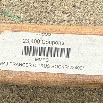 LOT 236B: Majestic Prancer Citrus Rocker Carousel Horse