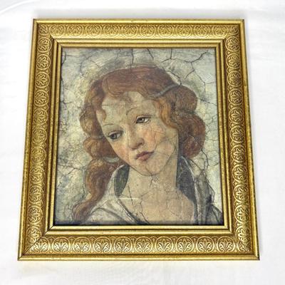 Set of 4 Religious Pictures - Including The Virgin and Child with Saint Anne Print