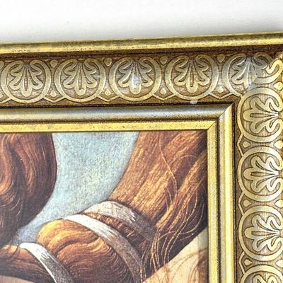 Set of 4 Religious Pictures - Including The Virgin and Child with Saint Anne Print