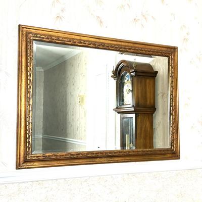 Vintage Beveled Wall Mirror