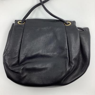 405 BALLY Black Leather Handbag