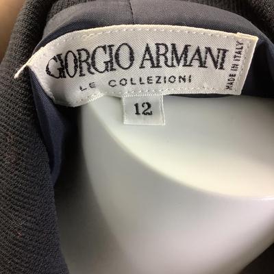 408 GORGIO ARMANI Le Collezioni Trench Coat Size 12
