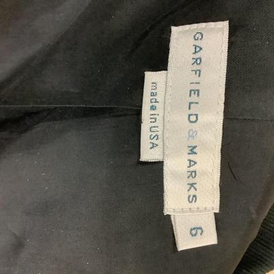 409 GARFIELD MARKS 2pc. Black Ribbed Suit
