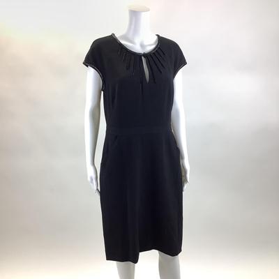 412 New with Tags TORY BURCH Black Gia Dress Size 10