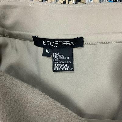 415 ETCETRA 2pc. Multicolored Jacket & Skirt