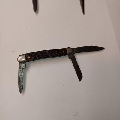 SCHRADE AND WESTERN POCKET KNIVES