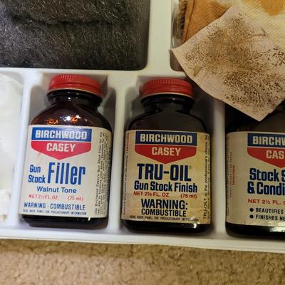 Stock refinishing set