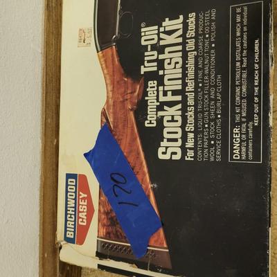 Stock refinishing set
