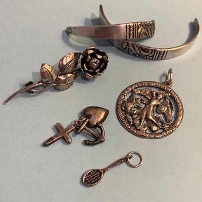 Vintage Sterling Jewelry Lot