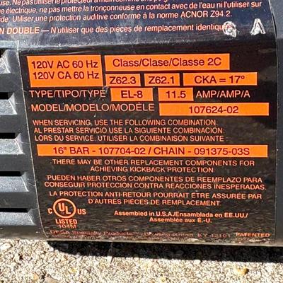 Remington 16” 3.0 Electric Chainsaw