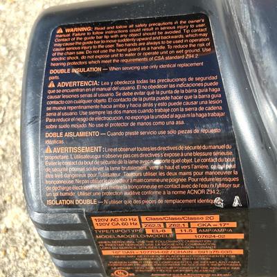 Remington 16” 3.0 Electric Chainsaw
