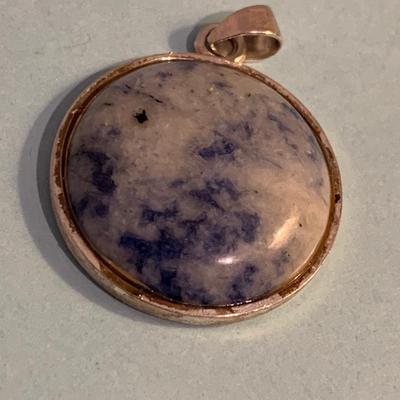 Vintage Sterling Pendant & Pin Lot