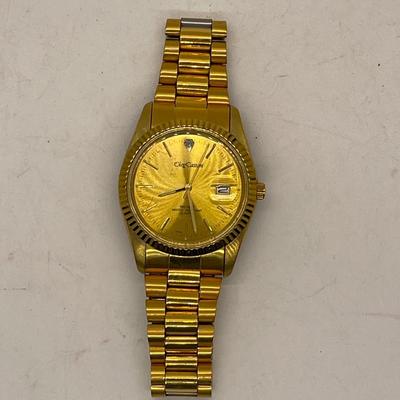 Oleg Cassini Ladies Vintage Diamond Quartz Water resistant
