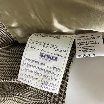 423 Vintage GIORGIO ARMANI Borgo 21 Houndstooth Women's Suit