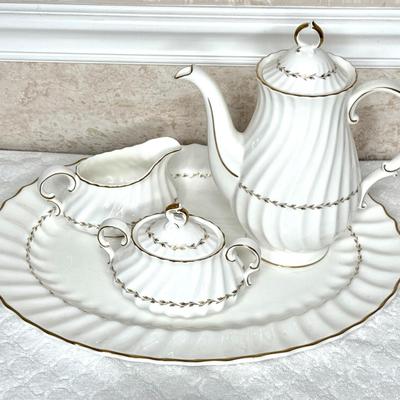 Royal Doulton English Fine Bone China Set - Adrian Pattern