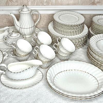 Royal Doulton English Fine Bone China Set - Adrian Pattern