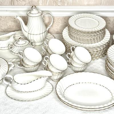 Royal Doulton English Fine Bone China Set - Adrian Pattern