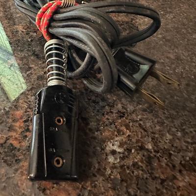 Vintage Sears Electric Fondue Pot with Forks