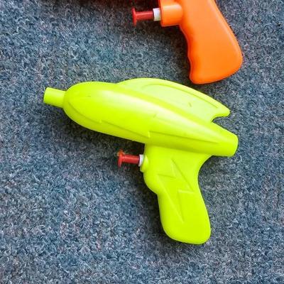 Summer kid toys and sidewalk Chalk