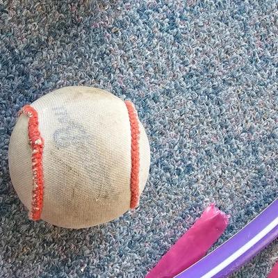 Summer kid toys and sidewalk Chalk