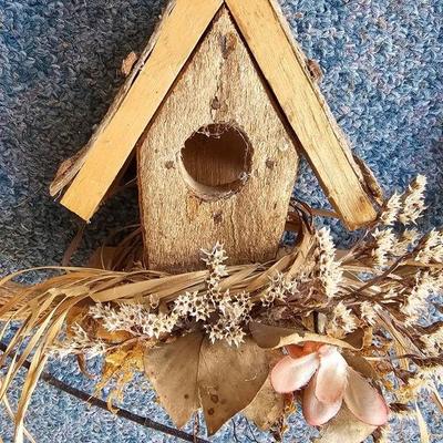 Wood Bird House decorations